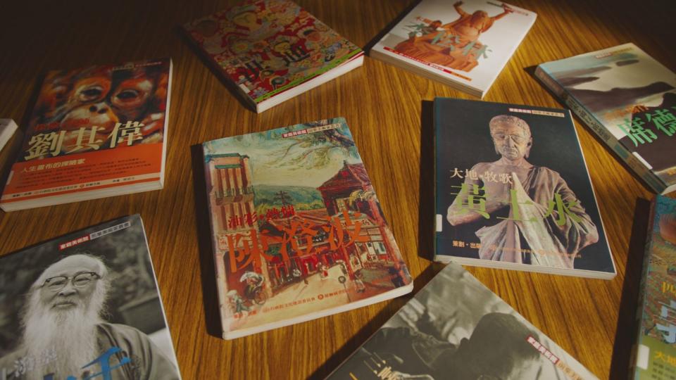 李賢文大學還沒畢業就創立雄獅美術，從月刊到圖書，耕耘50年，留下第一手珍貴的紀錄。（公視提供）