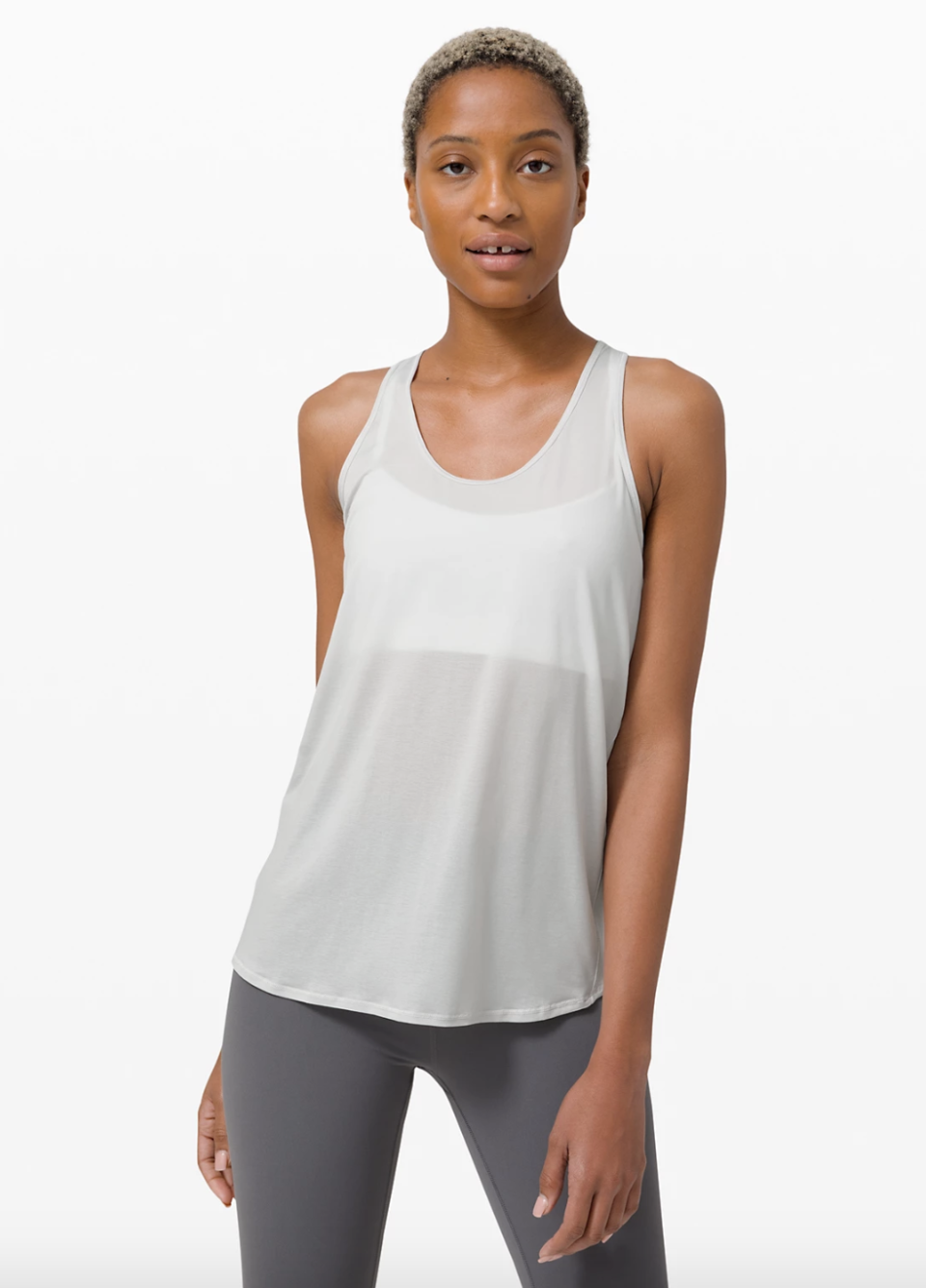 Essential Tank Pleated in vapour 