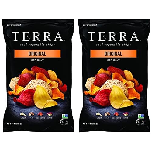 Terra Original Vegetable Chips with Sea Salt, 6.8 Oz (Pack of 2)