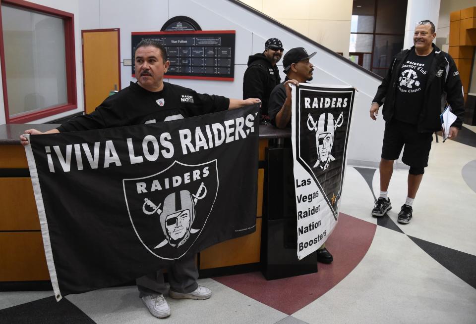 A stadium financing bill has passed in the senate, bringing the NFL one step closer to Las Vegas. (Getty Images)