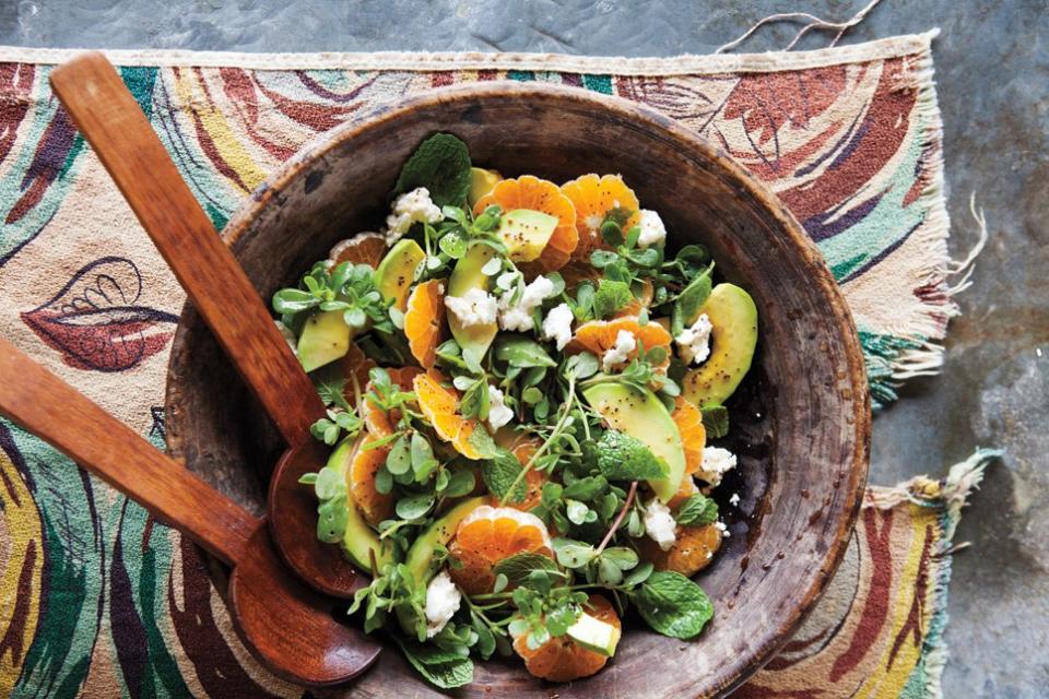 Avocado and Tangerine Salad with Jalapeño Vinaigrette