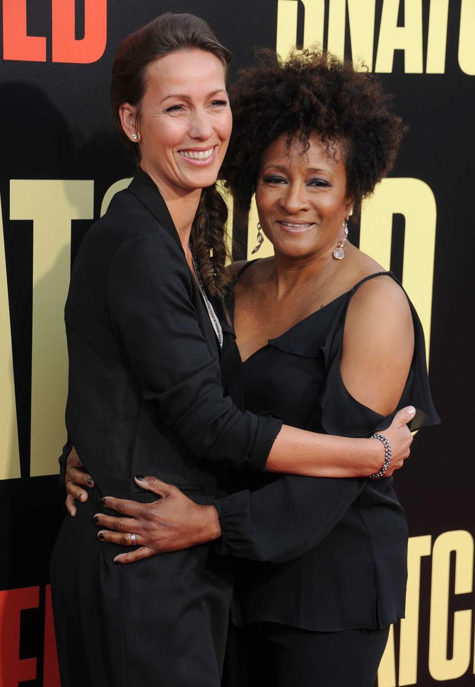 Wanda Sykes and Alex Sykes arrive at the premiere of 20th Century Fox's "Snatched" at Regency Village Theatre on May 10, 2017 in Westwood, California