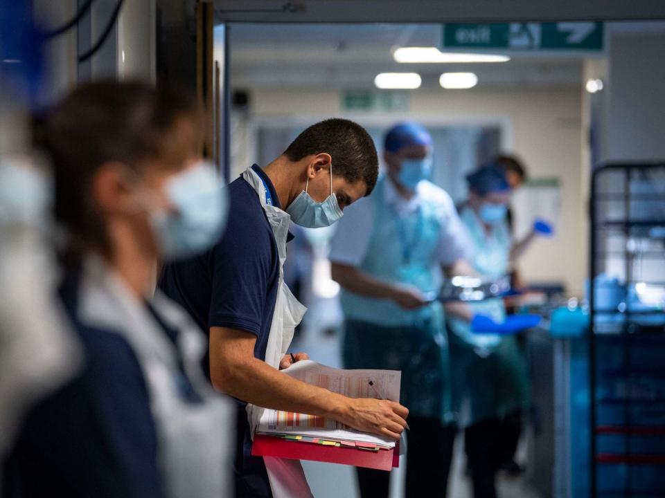 Hospitals are being forced to re-design care in the wake of the coronavirus outbreak: AFP/Getty