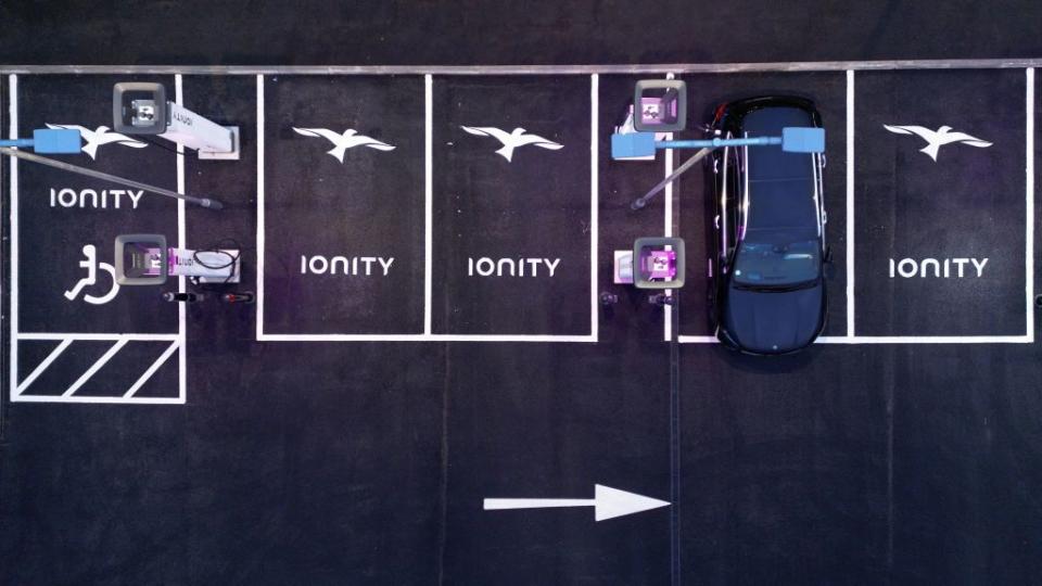 ionity ev charging station in europe