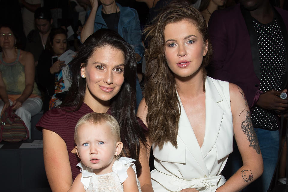 Ireland Baldwin has stuck up for stepmother Hilaria (Photo by Michael Stewart/WireImage)