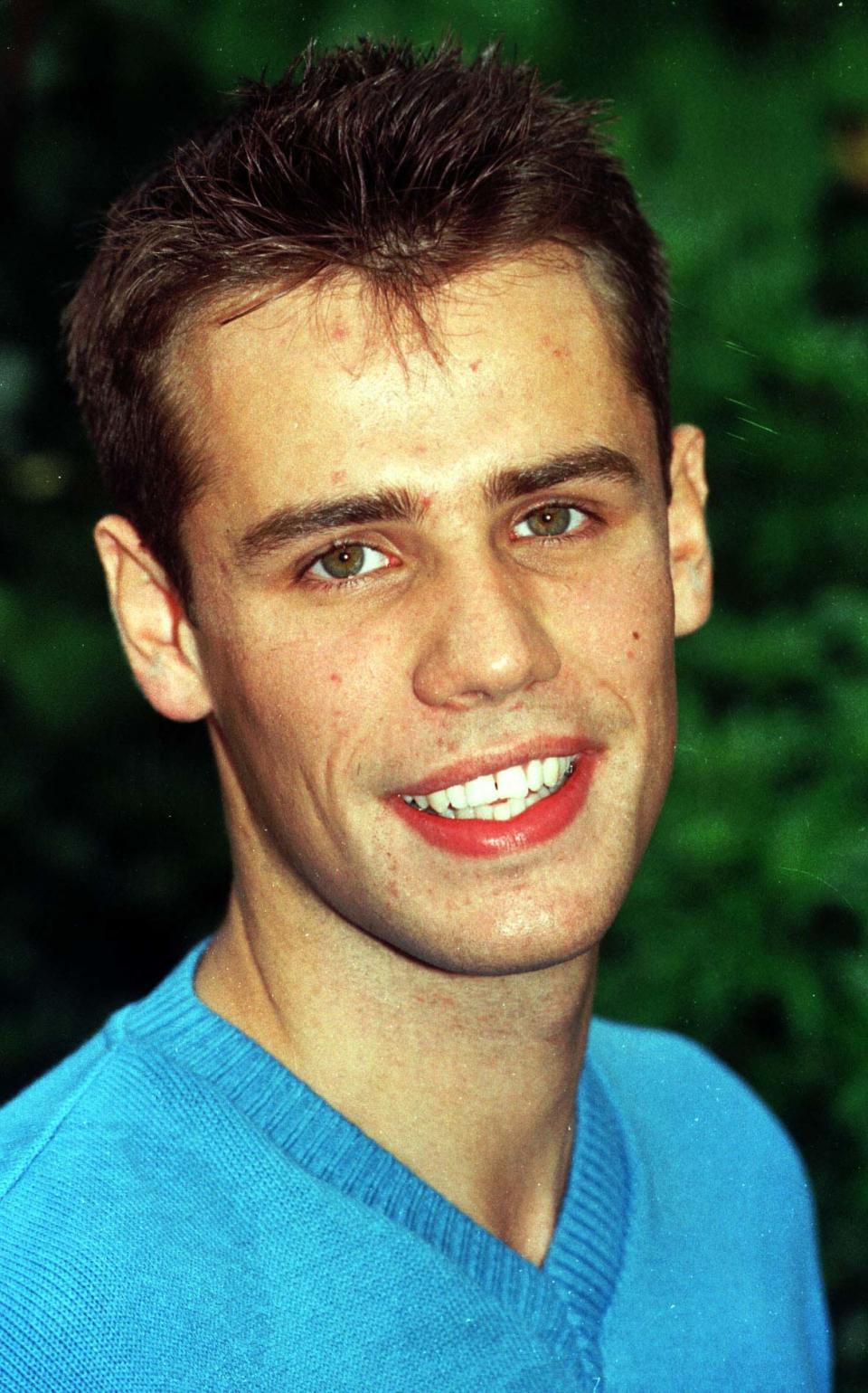 Library file dated 03.09.97 of Richard Bacon, BBC Television's 'Blue Peter' presenter.   (Photo by Ben Curtis - PA Images/PA Images via Getty Images)