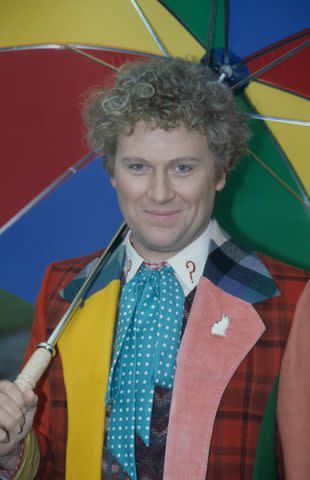 <p>Larry Ellis Collection/Getty</p> Colin Baker