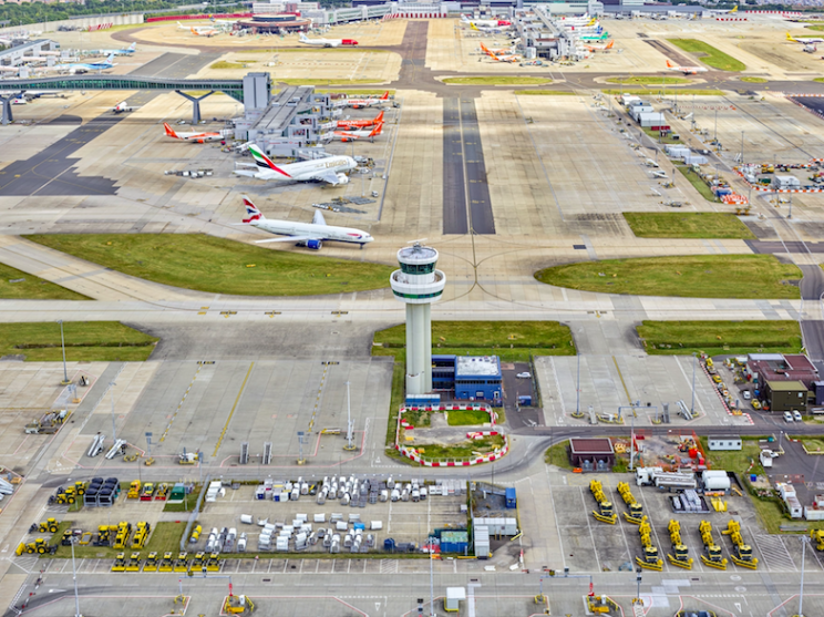 Gatwick Airport suffered the most flight delays last summer (Rex)