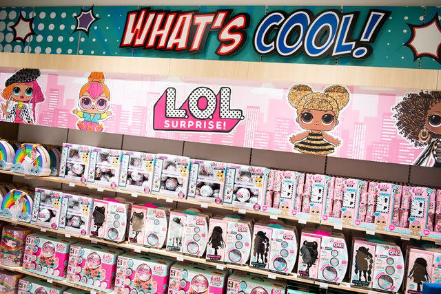 <p>Mark Kauzlarich/getty</p> MGA Entertainment Inc. L.O.L. Suprise! dolls