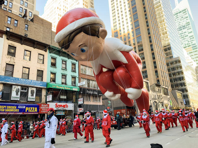 I'm a balloon handler in the Macy's Thanksgiving Day Parade