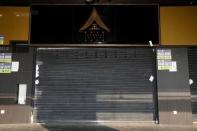 The closed Gold Japanese Cuisine restaurant, is seen in Macau, China February 16, 2017. REUTERS/Bobby Yip