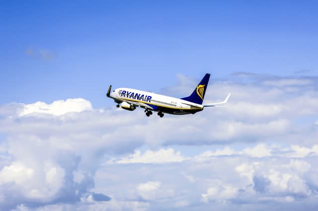 RyanAir Irish Budget Airlines Boeing 737-400 aircraft