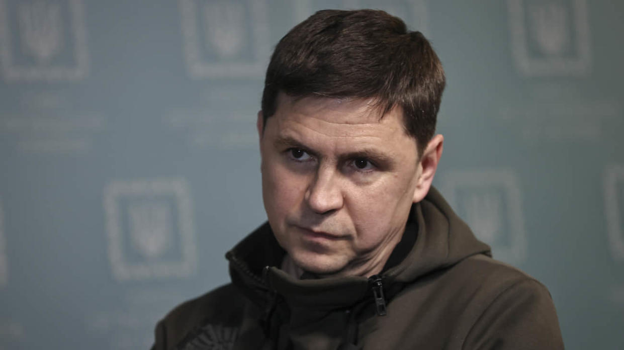 Mykhailo Podoliak. Photo: Getty Images