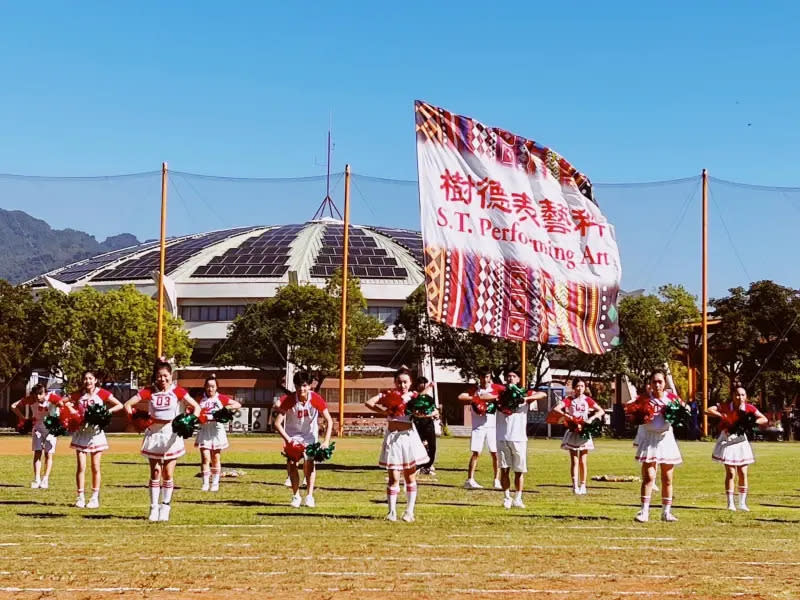 ▲樹德家商啦啦隊擁有豐富演出經驗。（圖／高市府提供）