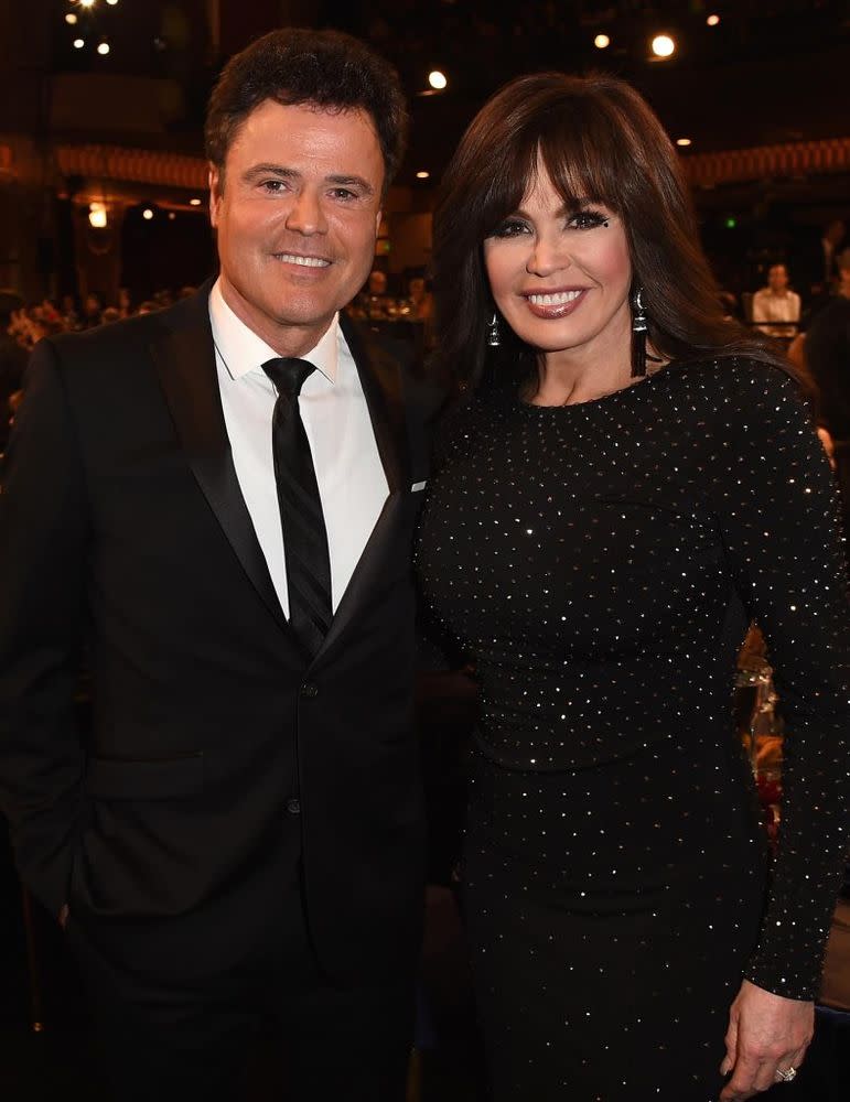 Donny and Marie Osmond | Jason Merritt/Getty Images