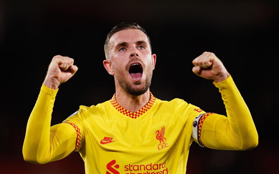 Jordan Henderson has featured in 55 of Liverpool's games this season - PA