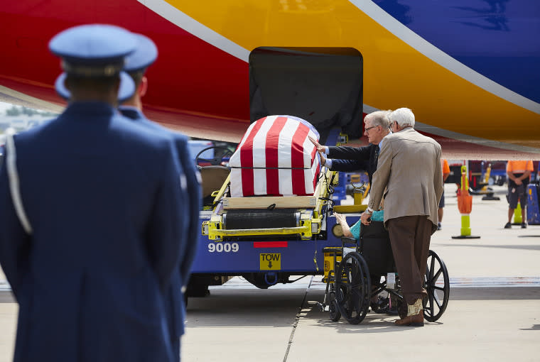 Image: Roy A. Knight casket