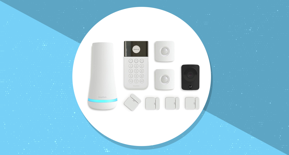 SimpliSafe Wireless Home Security System (9 Piece). (Photo: Amazon/Yahoo Lifestyle)