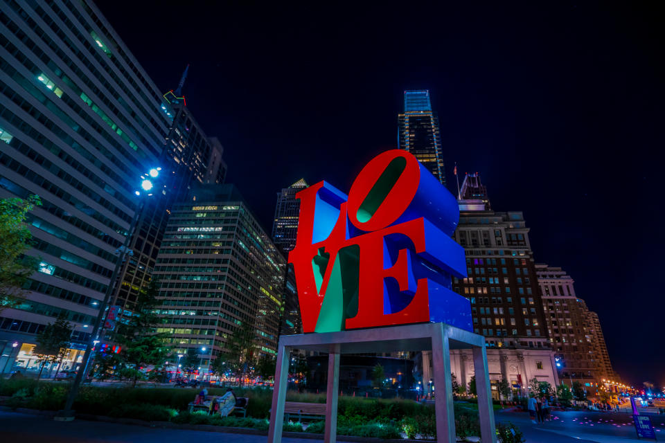 LOVE Park (Photo by J. Fusco for Visit Philadelphia)