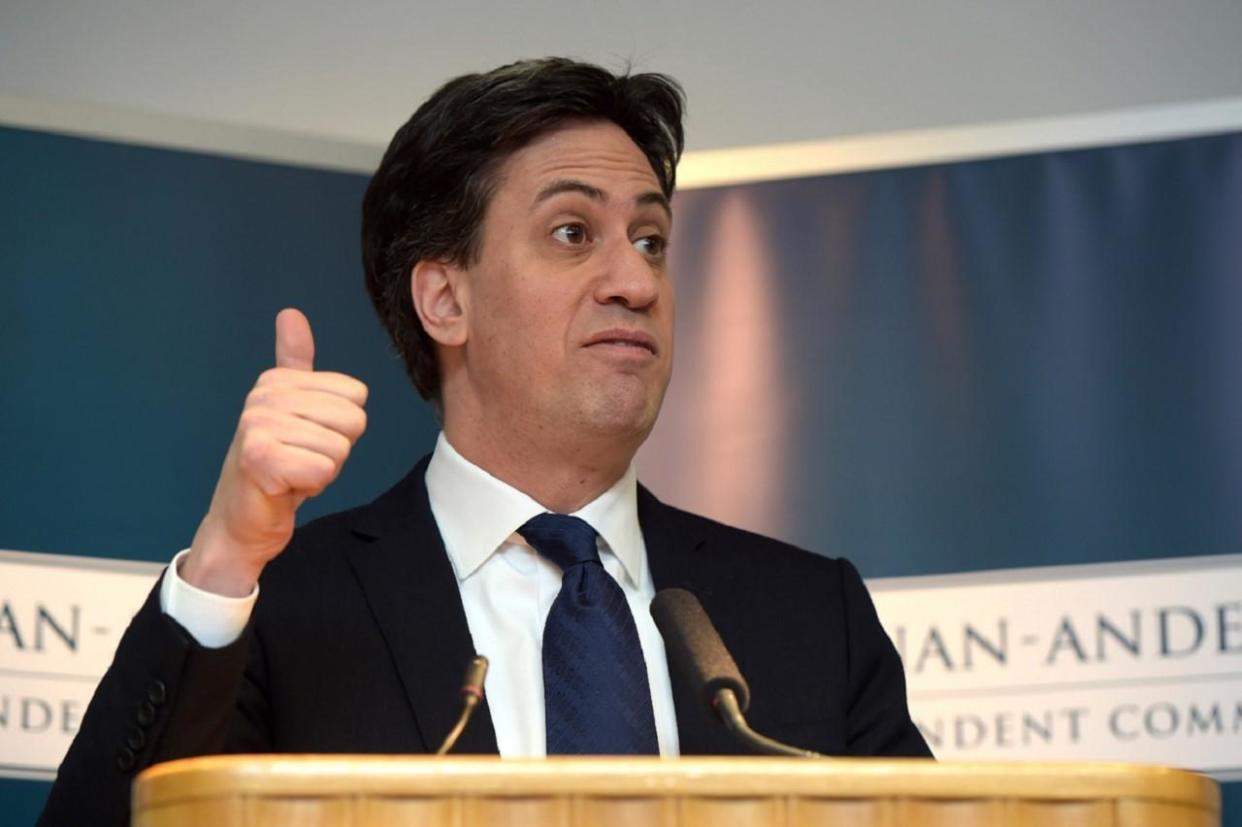 Bourne again: Ed Miliband (Photo Charles McQuillan/Getty Images)