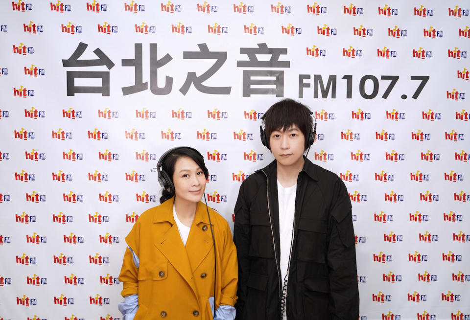 劉若英邀請五月天阿信上節目。（圖／Hit Fm）