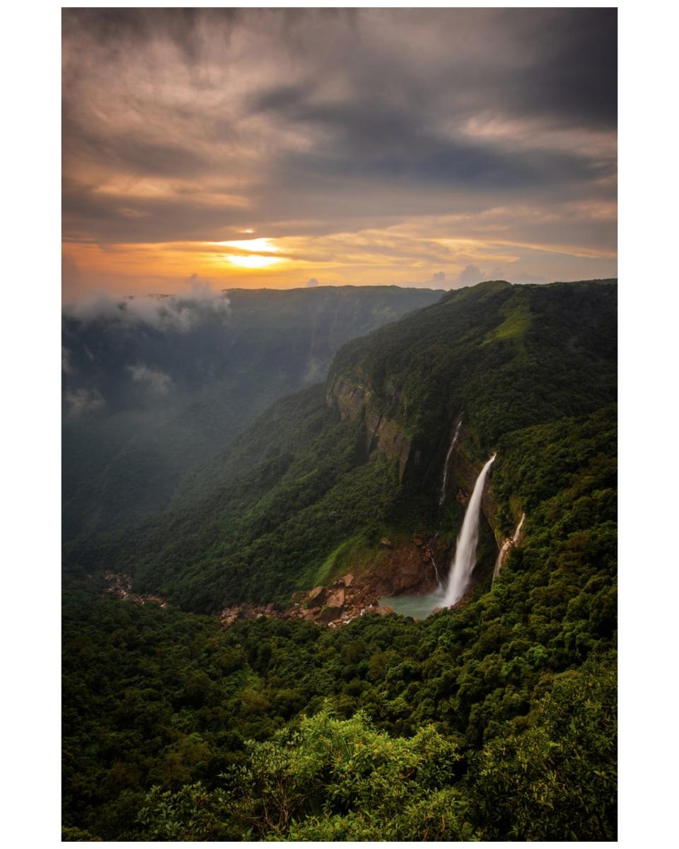 Photo taken in Cherrapunji, India