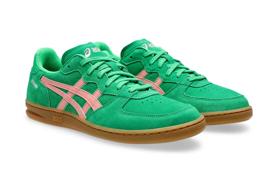 Asics Skyhand Green Pink