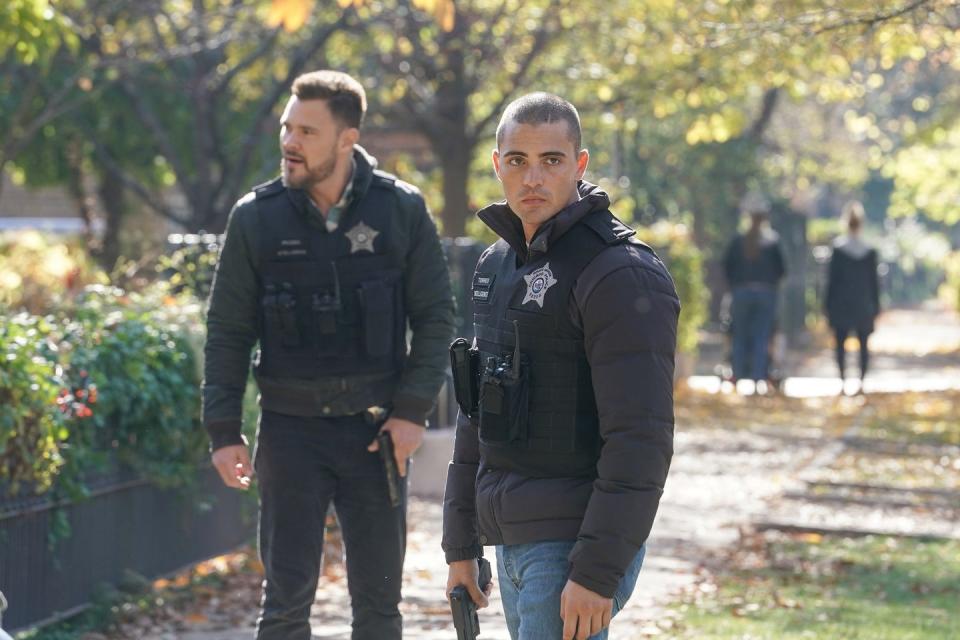 patrick john flueger, benjamin levy aguilar, chicago pd