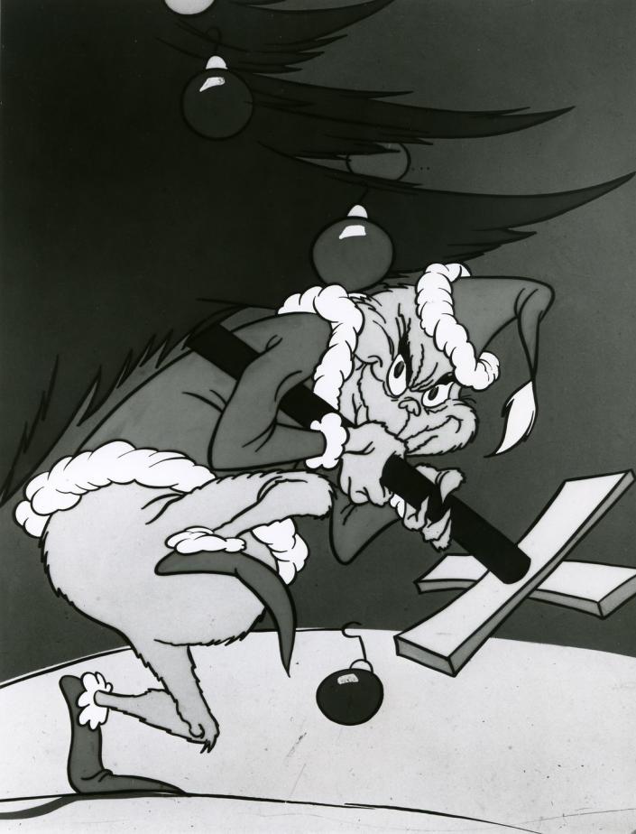 <p>The first Grinch to leap from the pages of Dr. Seuss to steal Christmas (and then our hearts) onscreen debuted as a cartoon special in 1966.</p><p><a class="link " href="https://www.amazon.com/gp/video/detail/B07HSW2HGT/?tag=syn-yahoo-20&ascsubtag=%5Bartid%7C10067.g.42145426%5Bsrc%7Cyahoo-us" rel="nofollow noopener" target="_blank" data-ylk="slk:Shop Now">Shop Now</a></p>