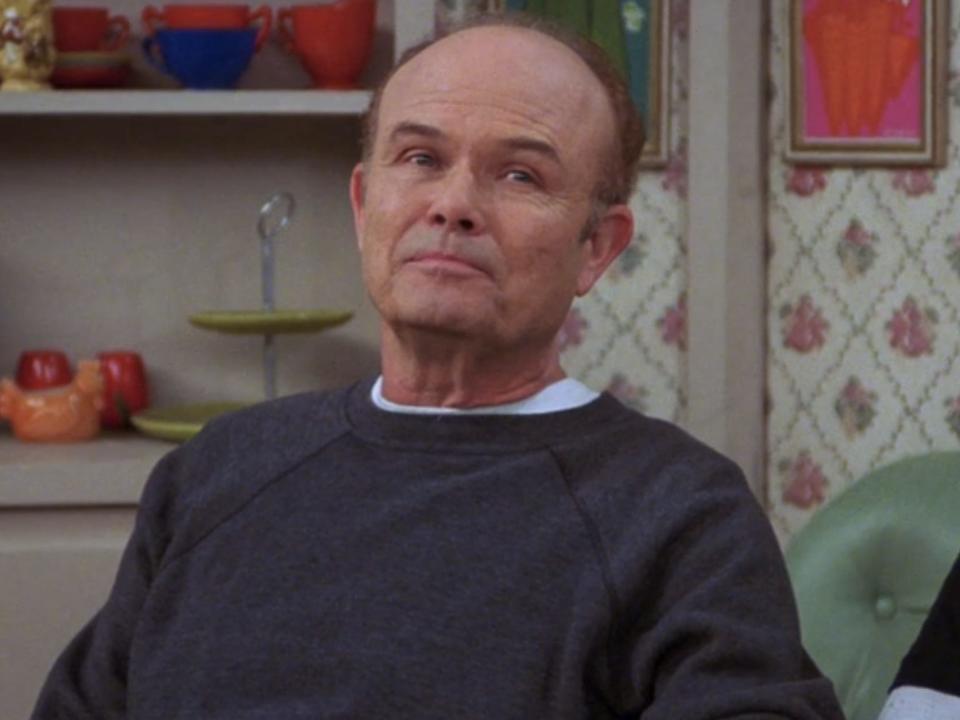Kurtwood Smith as Red Forman on the series finale of "That '70s Show."