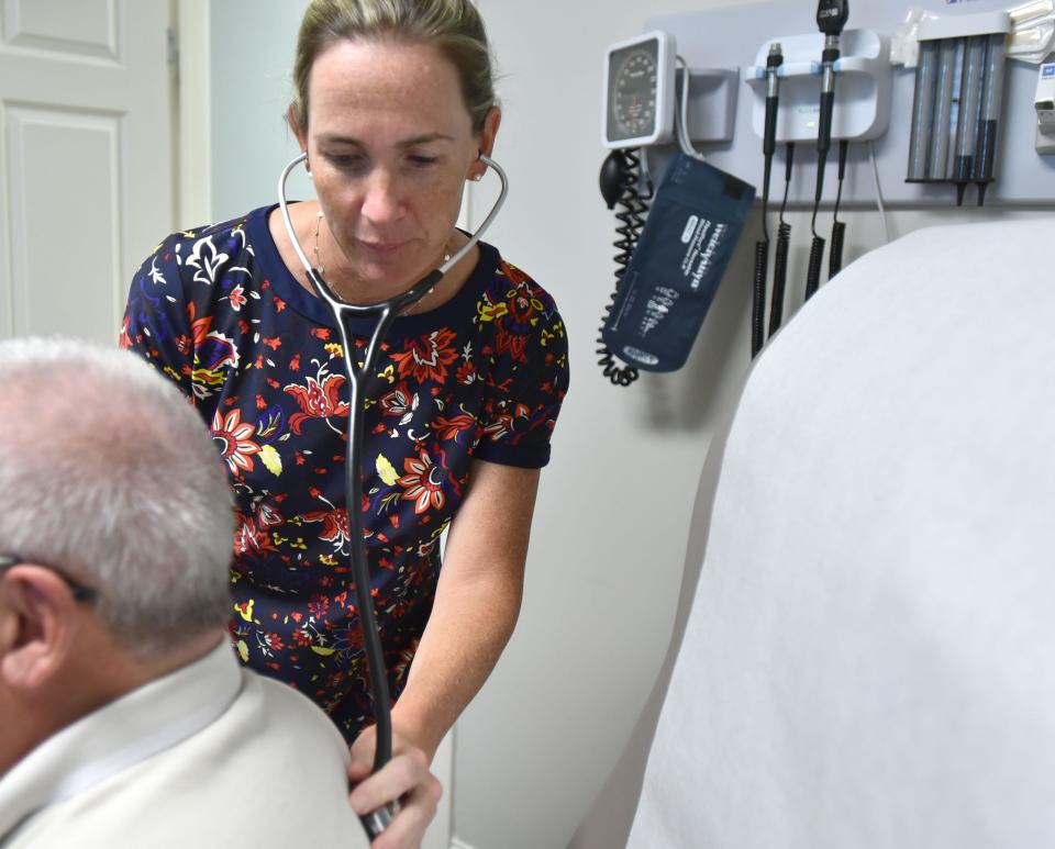 Dr. Anne Marie Kelly will convert to a direct primary care model of patient care in January as part of Veritas Direct Care in Hyannis. "I want my patients to be happy, and I want them to feel like they're getting well cared for and that means privacy, continuity and someone who will listen," Kelly said.