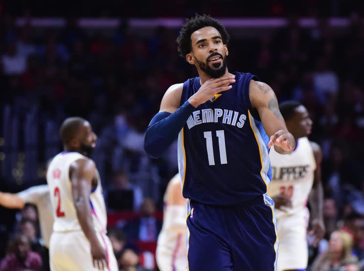 Mike Conley is in his 10th season with Memphis. (Getty Images)