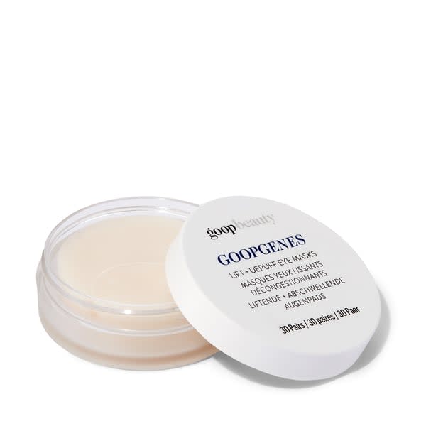 <p><a href="https://go.redirectingat.com?id=74968X1596630&url=https%3A%2F%2Fgoop.com%2Fgoop-beauty-goopgenes-lift-and-depuff-eye-masks%2F30-pack%2Fp%2F&sref=https%3A%2F%2Fwww.townandcountrymag.com%2Fstyle%2Fbeauty-products%2Fg41138891%2Fbest-under-eye-patches-mask%2F" rel="nofollow noopener" target="_blank" data-ylk="slk:Shop Now;elm:context_link;itc:0;sec:content-canvas" class="link ">Shop Now</a></p><p>Lift + Depuff Eye Masks</p><p>goop.com</p><p>$125.00</p>