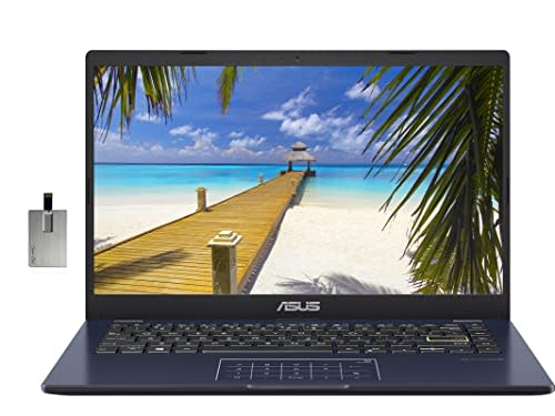 ASUS 2022 14" HD Laptop, Intel Celeron N4020 Processor, 4GB RAM, 128GB eMMC Flash Memory, Intel…