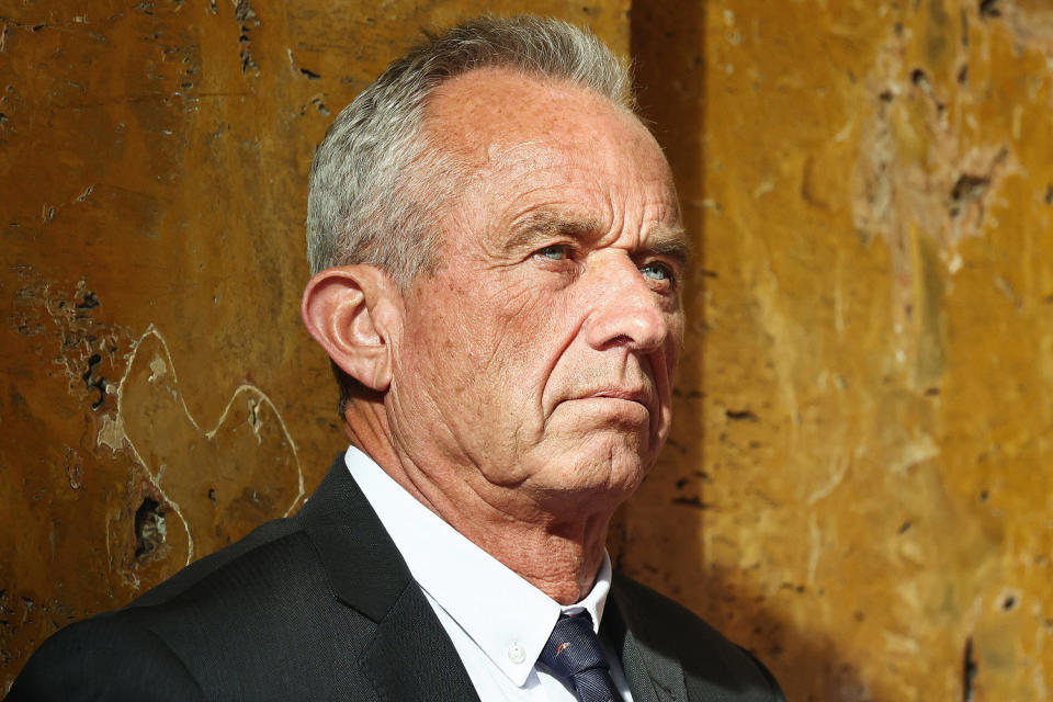 Robert F. Kennedy Jr.  attends a Cesar Chavez Day event at Union Station on March 30, 2024 in Los Angeles (Mario Tama/Getty Images)