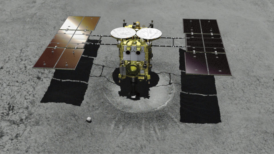 Back in February, the Hayabusa2 spacecraft touched down on asteroid Ryugu tocollect samples for scientists back home
