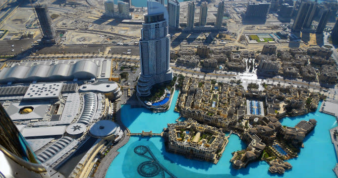 View from the Burj Khalifa, Dubai - Photo Courtesy of Wikimedia Commons - Patano