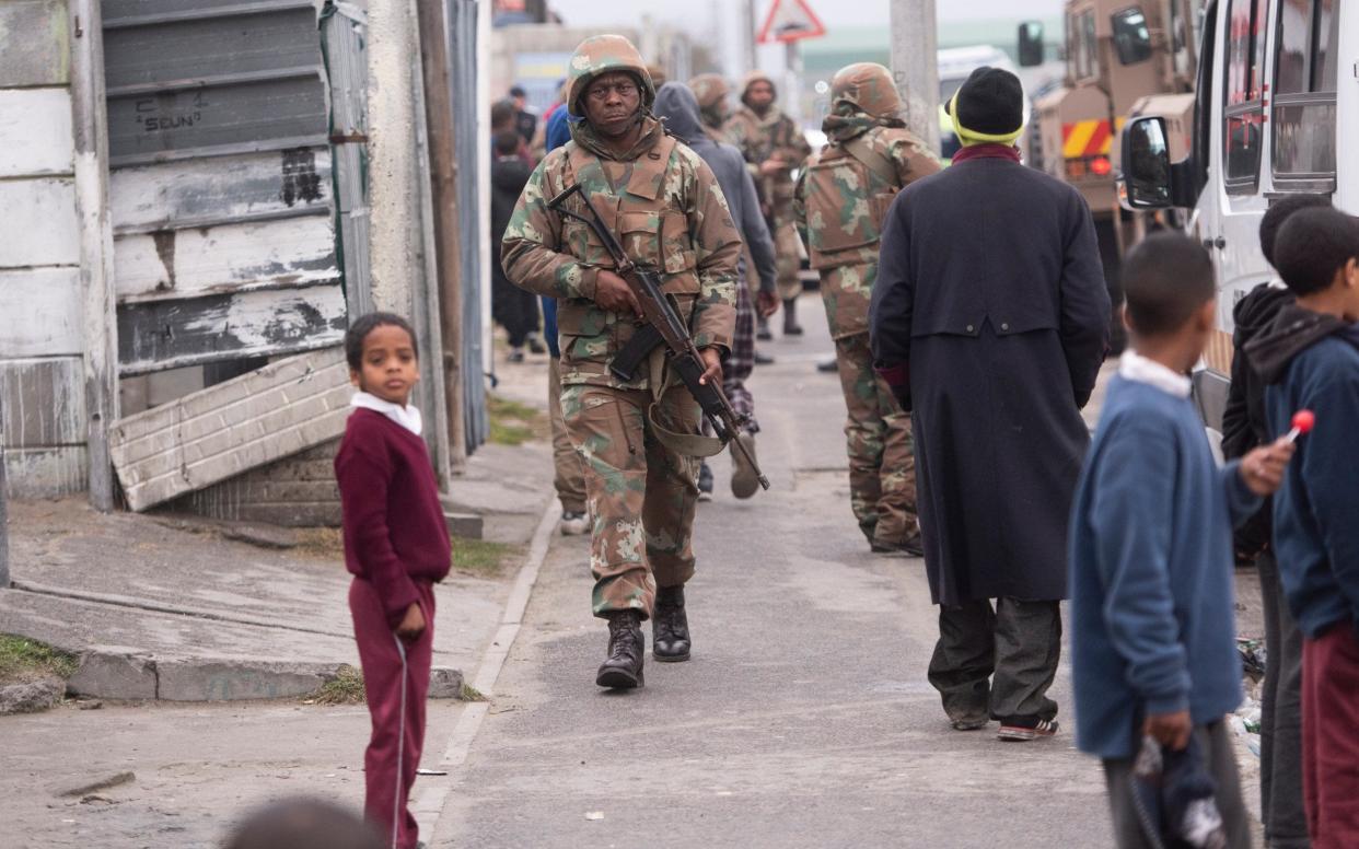 The Cape Flats townships are considered no-go areas by many outsiders - Breton Geach/The Telegraph