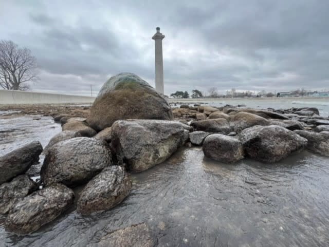 Barry Koehler: Rocks usually covered by water