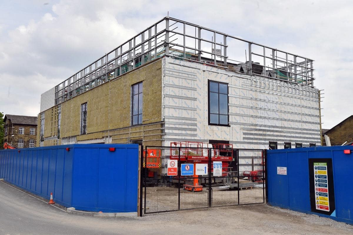 The new unit at St Luke's - which is due to open this Summer <i>(Image: T&A)</i>