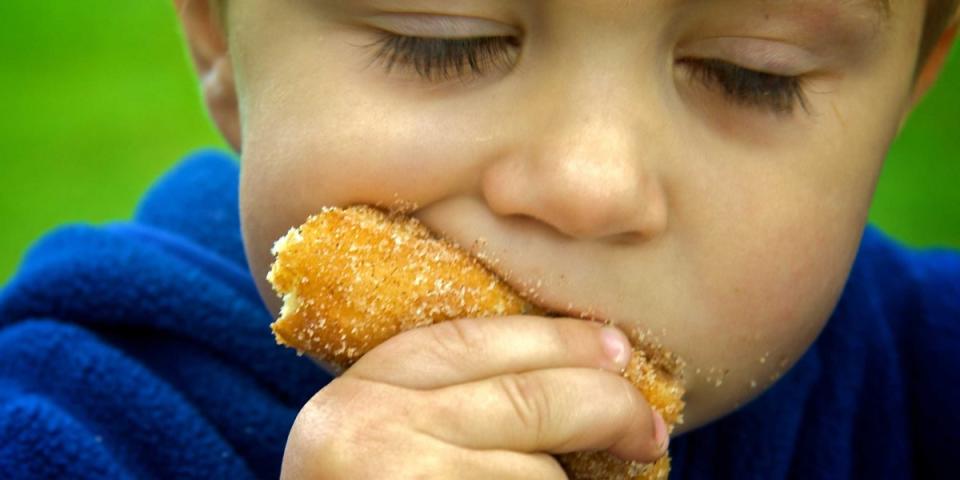 cider donut kid