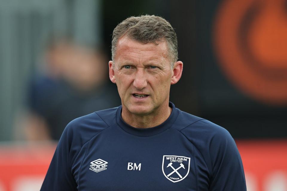 Billy McKinlay will take charge of West Ham’s Europa Conference League playoff against Viborg  (Getty Images)