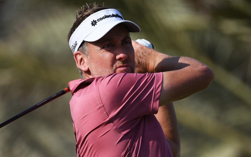 Ian Poulter finished six under par on the opening round at the Abu Dhabi Championship - Getty Images Europe