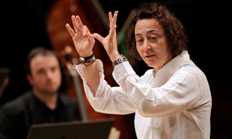 conductor Nathalie Stutzmann.