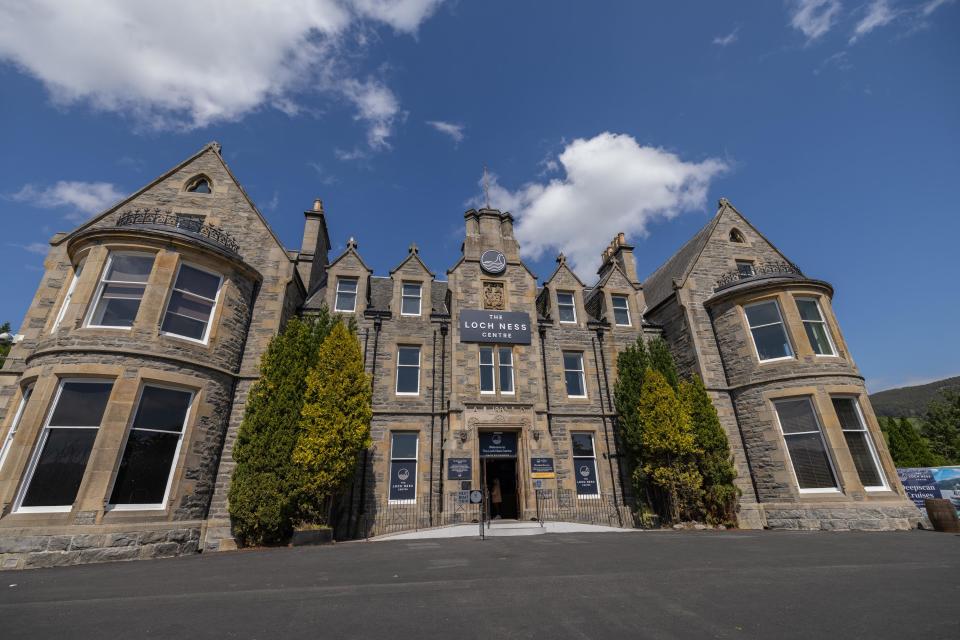 The Loch Ness Centre at the old Drumnadrochit Hotel, where the mythical monster is said to have been glimpsed by a former manageress (Loch Ness Centre/PA)