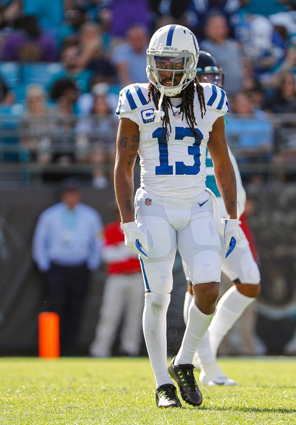 T.Y. Hilton ranks in the top three in Indianapolis Colts history in receptions and receiving yards.