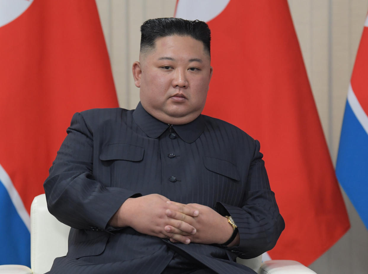 Kim Jong-un's childhood is the focus of a new biography (Picture: PA)