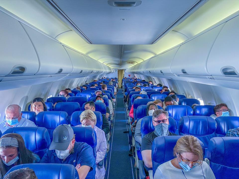 Flying on Southwest Airlines during pandemic