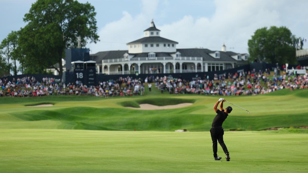 PGA Championship 2024 third-round tee times at Valhalla Golf Club