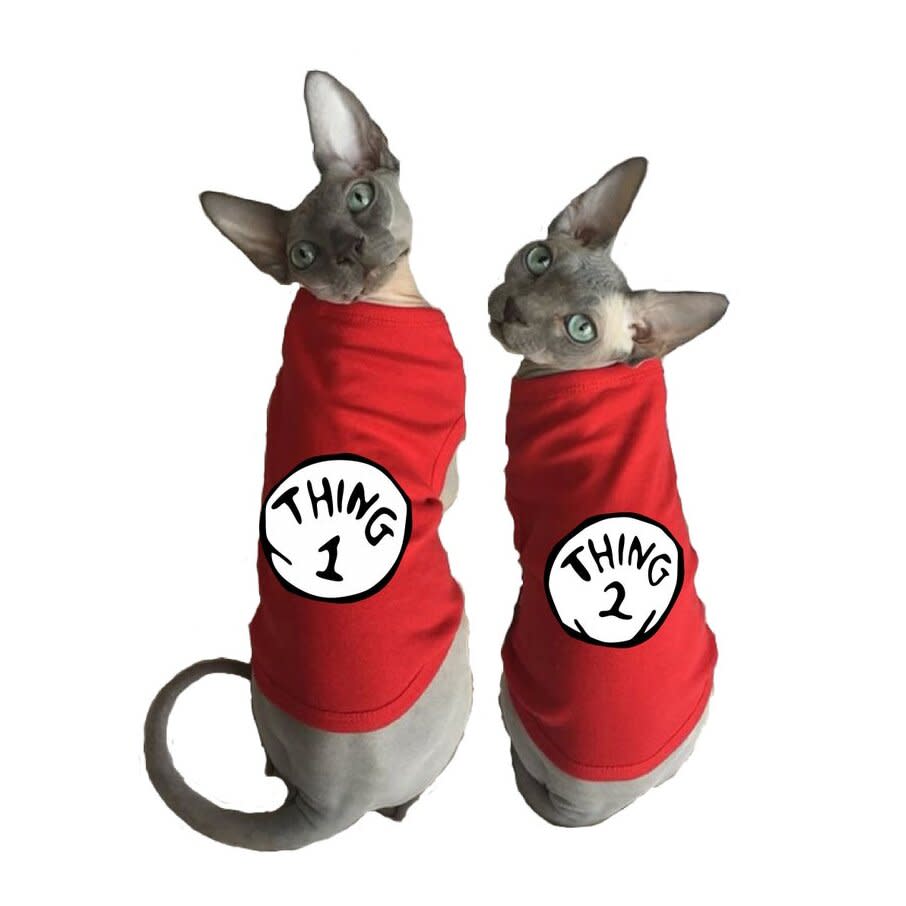 Matching Cat Tank Tops